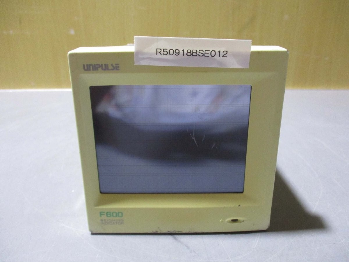 UNIPULSE F600 Weighing Power Controller Removed From The Working Machine