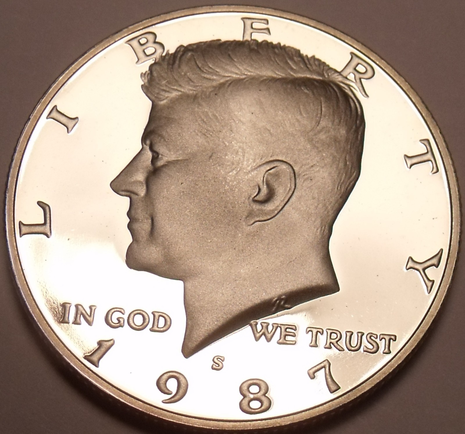 United States Proof 1987-S Kennedy Half Dollar~See R Proof Kennedys~Free Ship