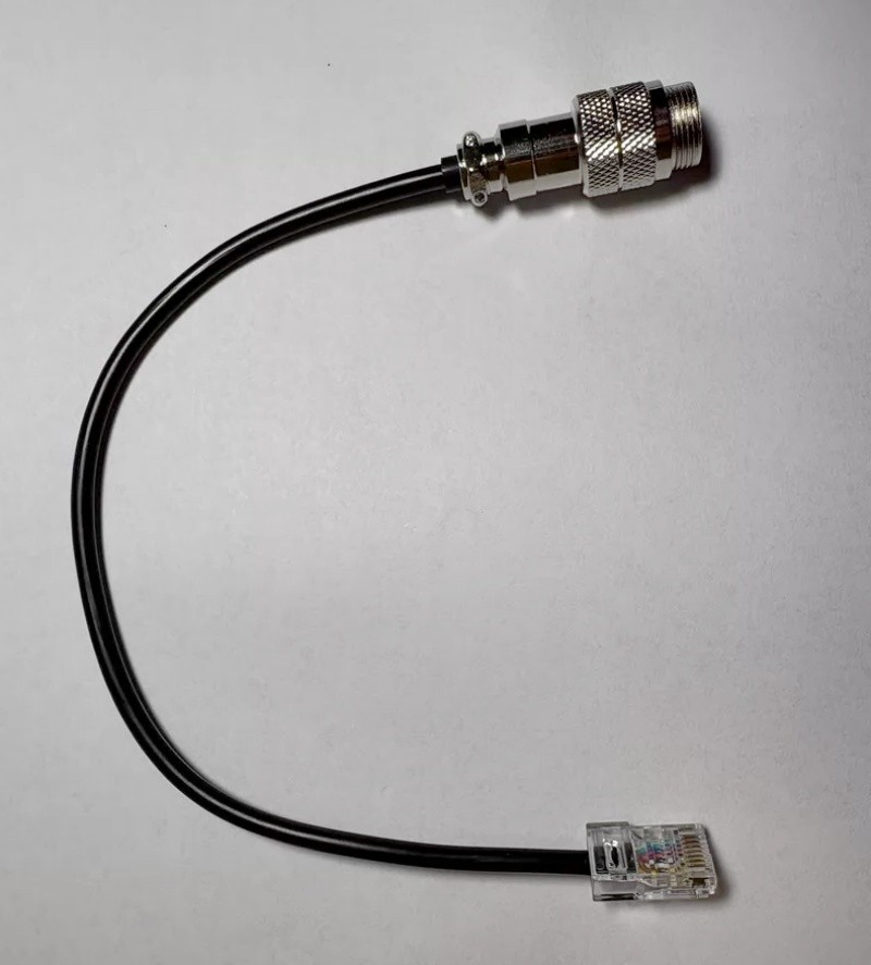 Kenwood MJ-88 Microphone Adapter - Round To Modular Adapter DIY