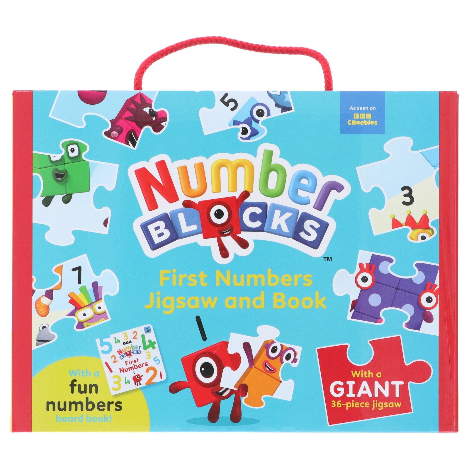 Numberblocks: First Numbers Jigsaw & Book - Ages 3+ - BB