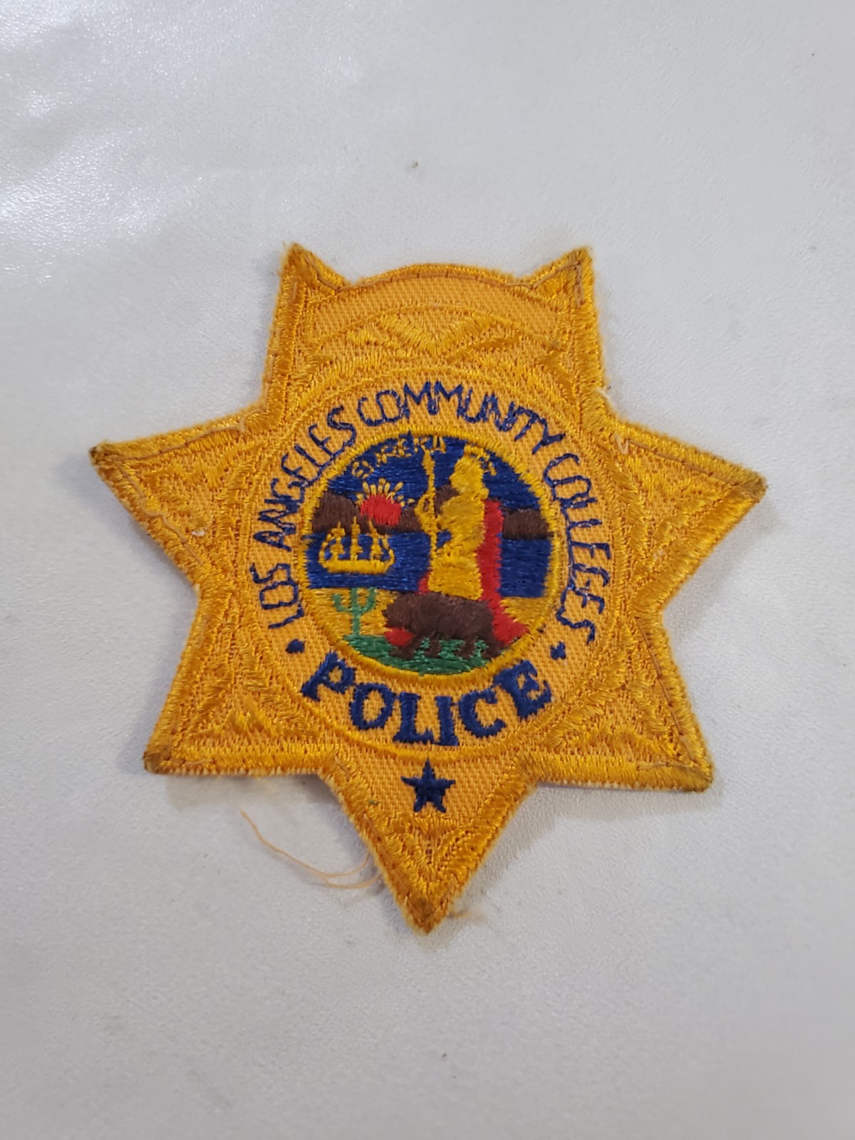 Vintage Los Angeles Community Colleges Police