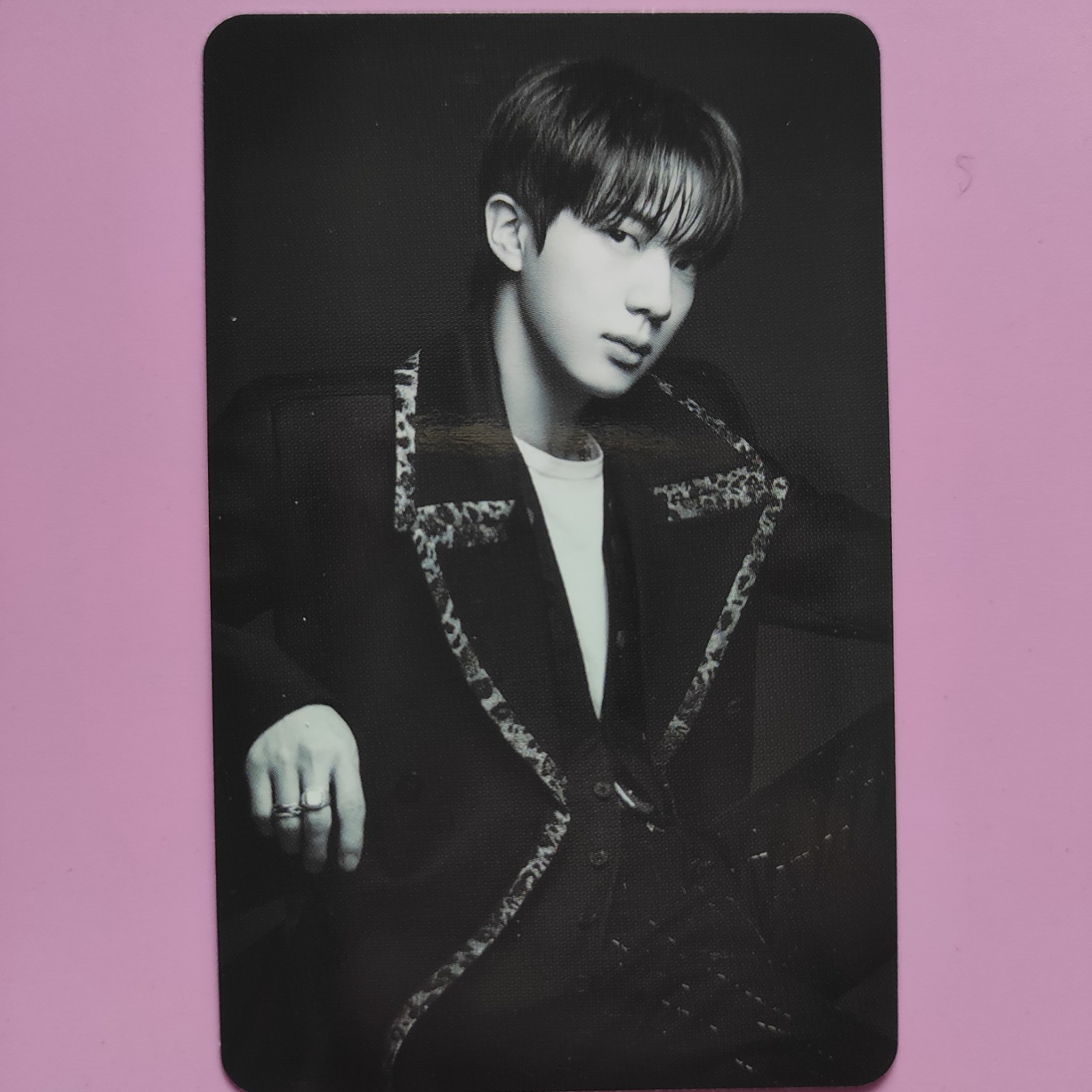 Official Jin Music Korea Lucky Draw Photocard BTS Arirang Kpop Genuine