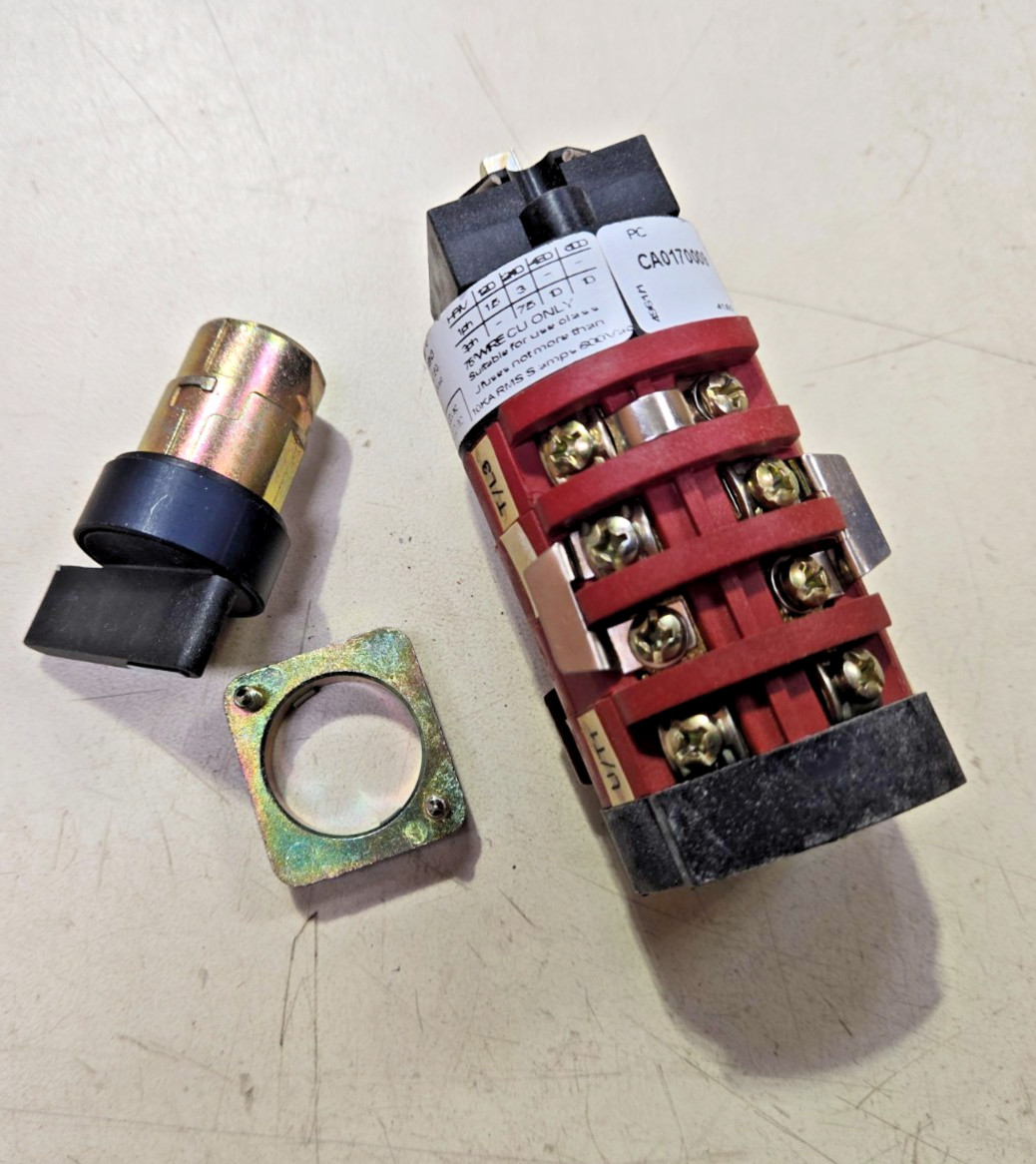BREMAS CA0170009 12 Amp, 8-Pole Rotary Cam Switch