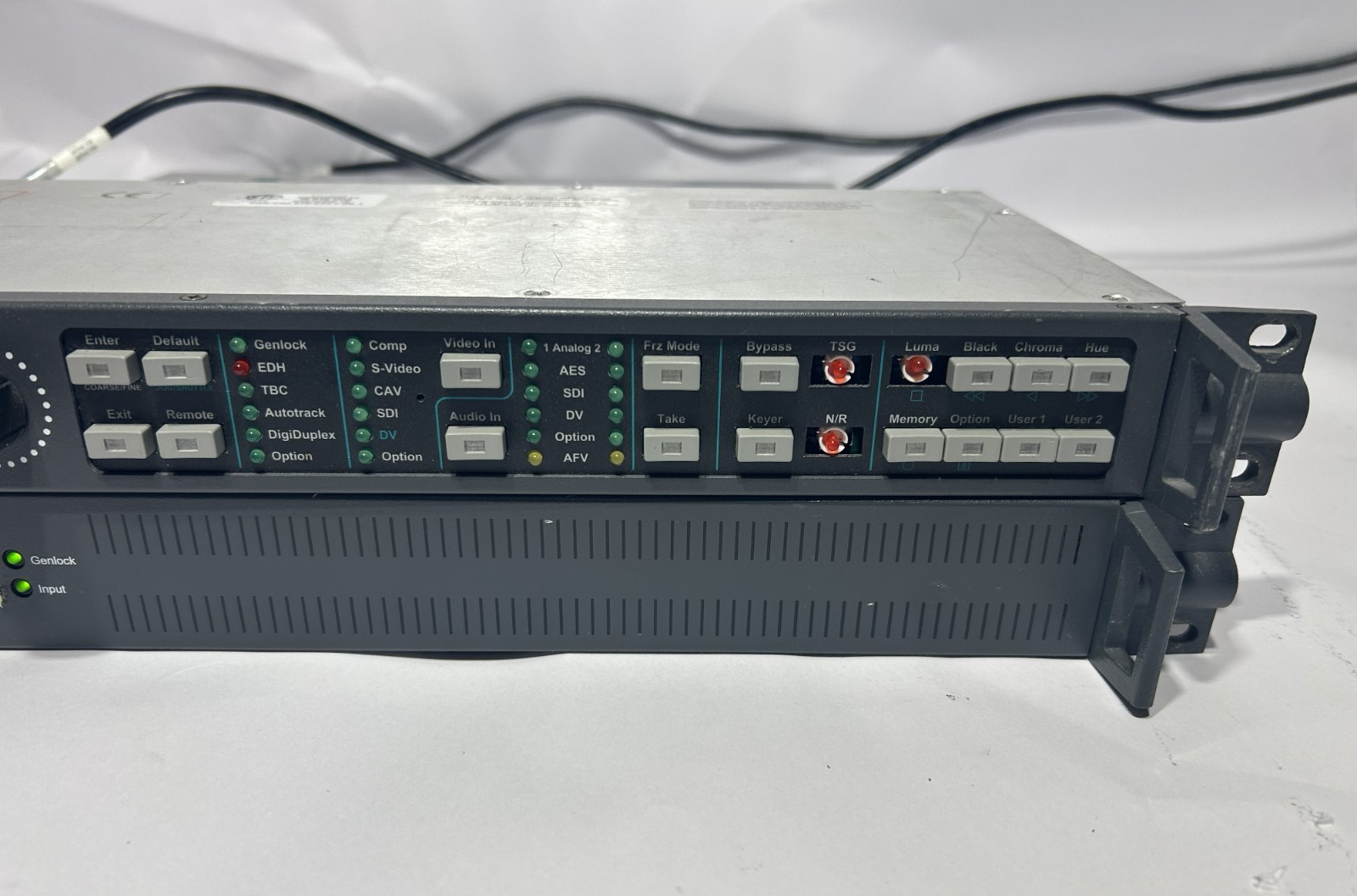 Leitch DPS 575 Digital Processing Synchronizer w/ RC 575 Control Unit Free Ship