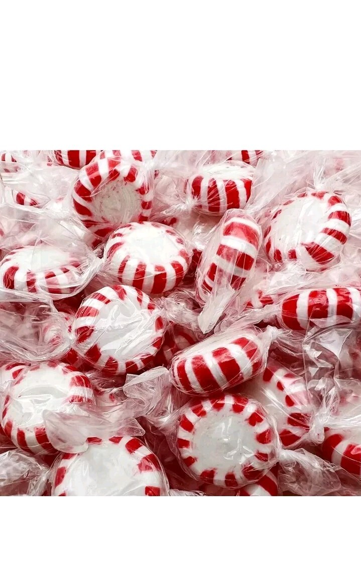 2 Bags Starlight Peppermint Hard Candy 1.5 Lbs Individually Wrapped