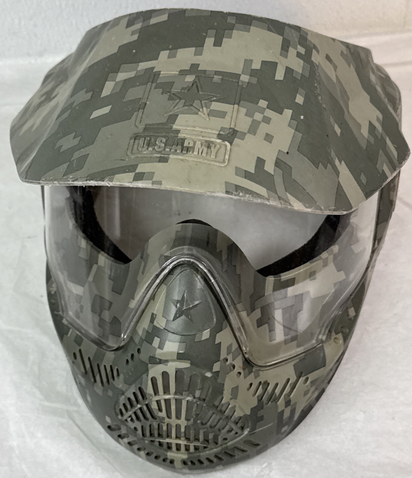 US Army High Cut Tactics Paintball Helmet Protective ABS Headgear DC7 Adjustable