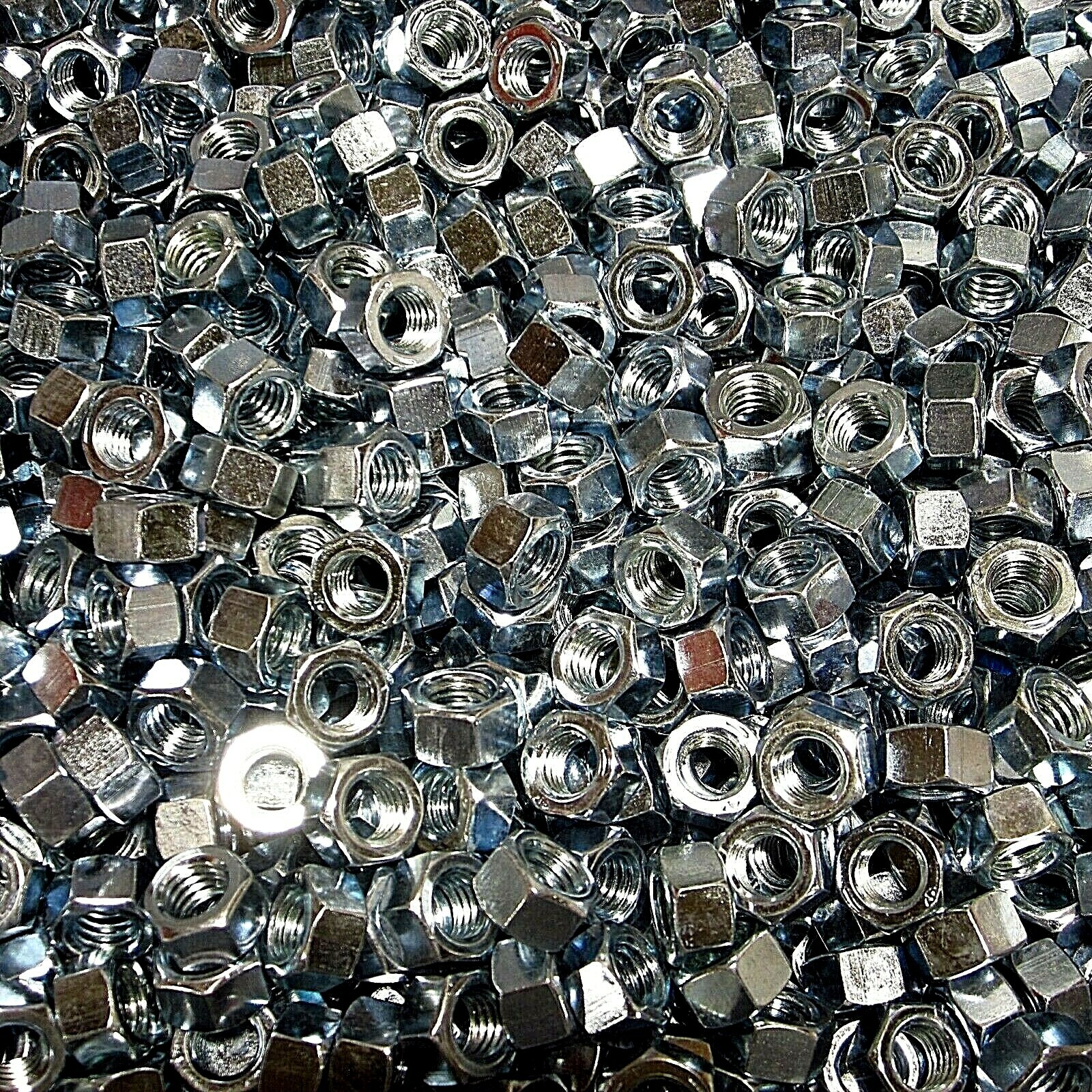 (500) Pieces 3/8"-16 Grade 5 Finished Hex Nut Zinc Plated Coarse Thread