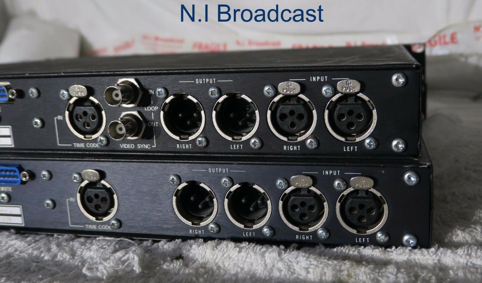 2x Bel bde6000sf digital lay off recorders