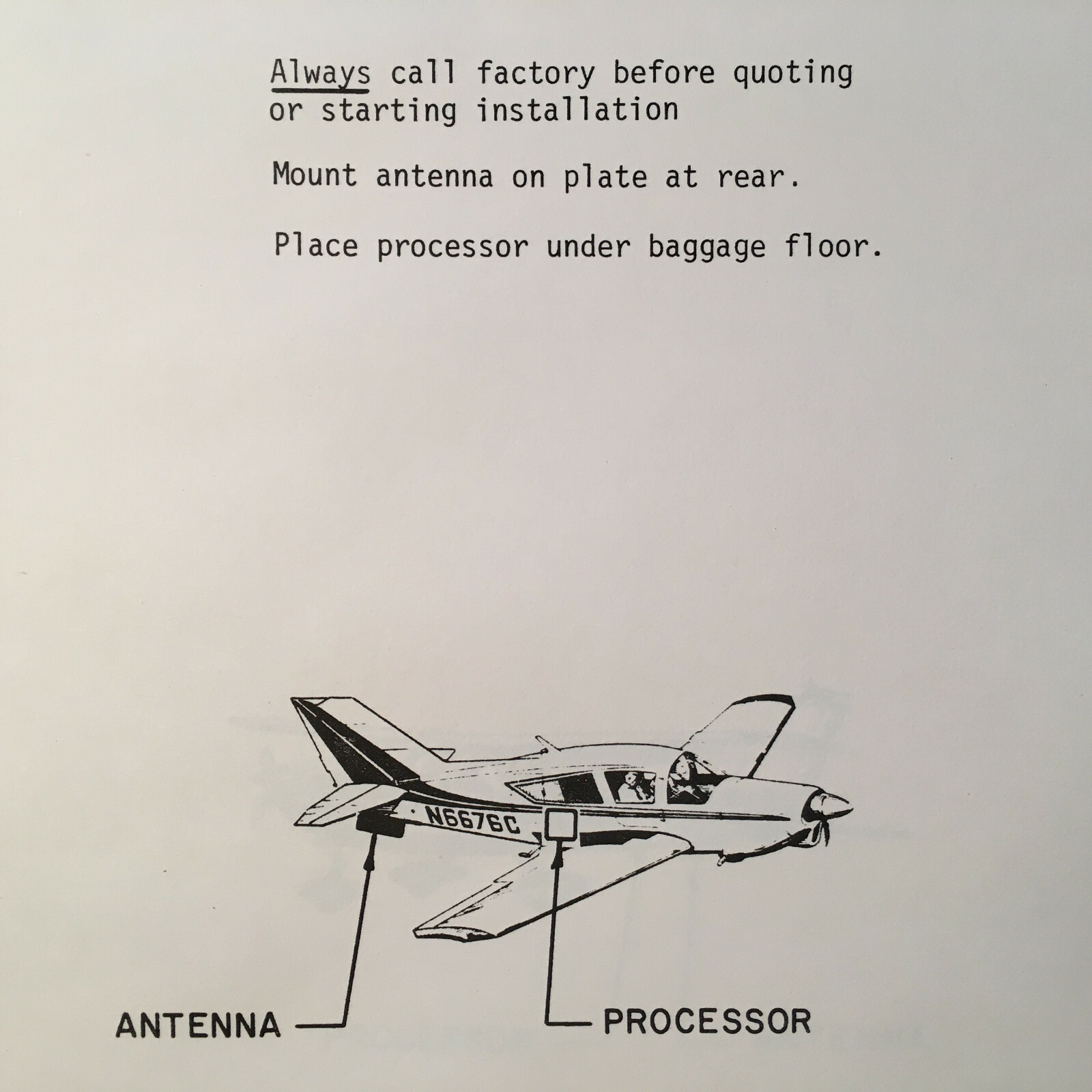 3M Ryan Stormscope WX-8 Install Manual