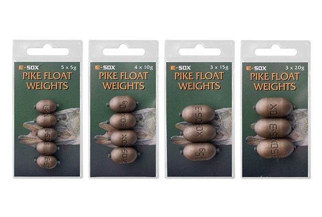Drennan Pike Float Weights E-Sox Silicon Bore Set Fishing Tackle Accessory Tool