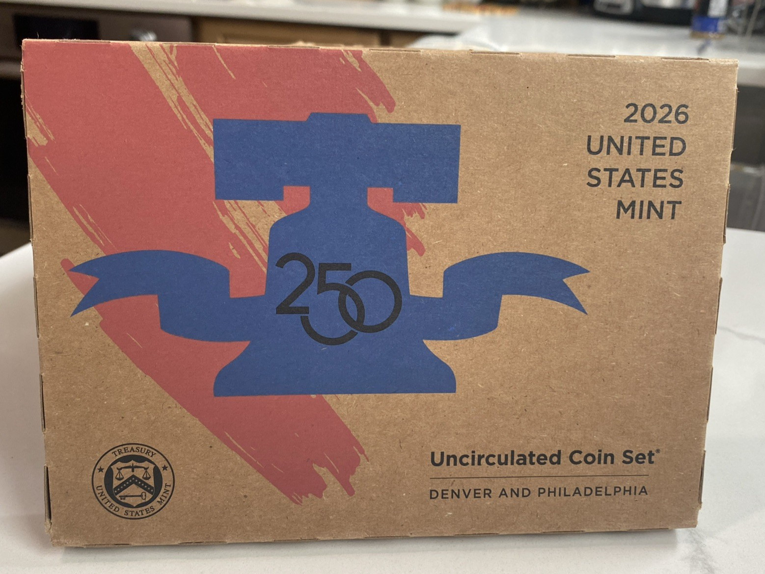 2026 Uncirculated MINT Set SEALED BOX~ DUAL DATE CENT ~ P & D OGP US MINT