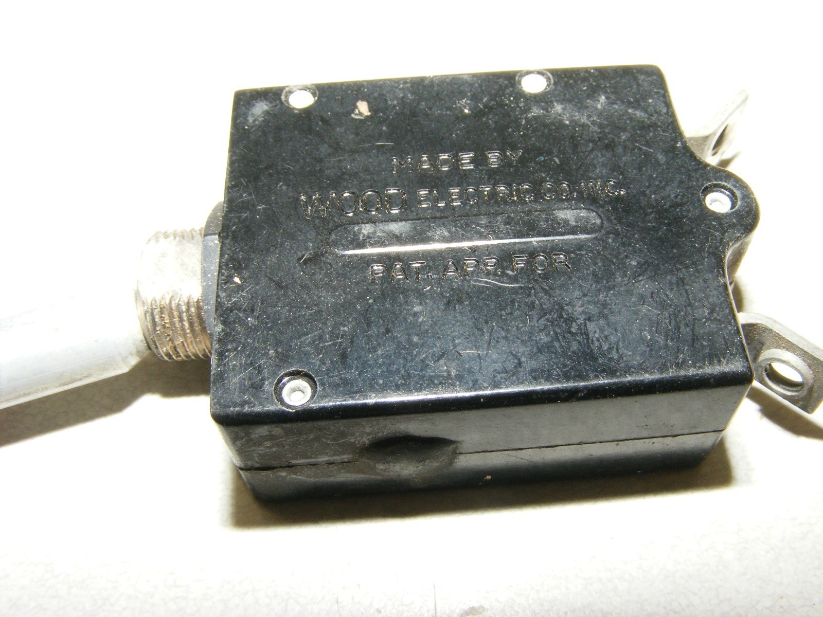 Wood Circuit Breaker Switch 35 380132 43 Aircraft (a97) h