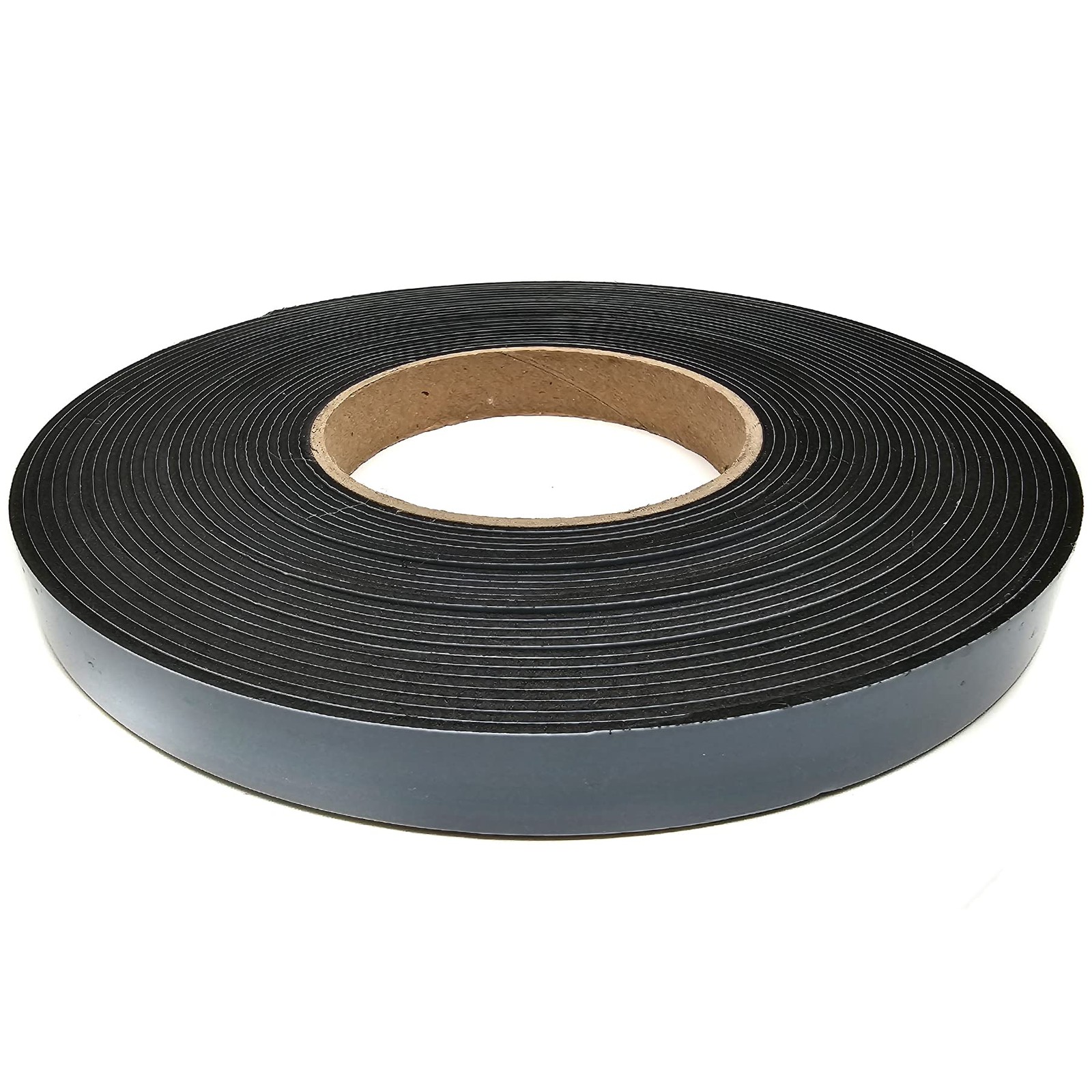 EPDM Foam Black. Length 10m on roll. Single Sided Self Adhesive 15mm x 2mm