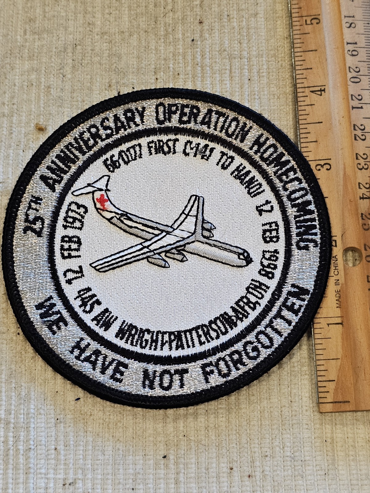 1980s USAF Air Force Vietnam Cold War 25th Anniversary Op Homecoming Patch L@@K!