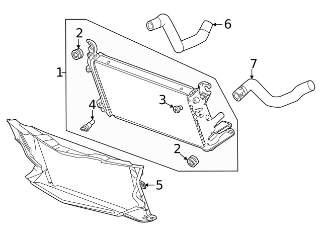 Genuine GM Outlet Duct 84756562