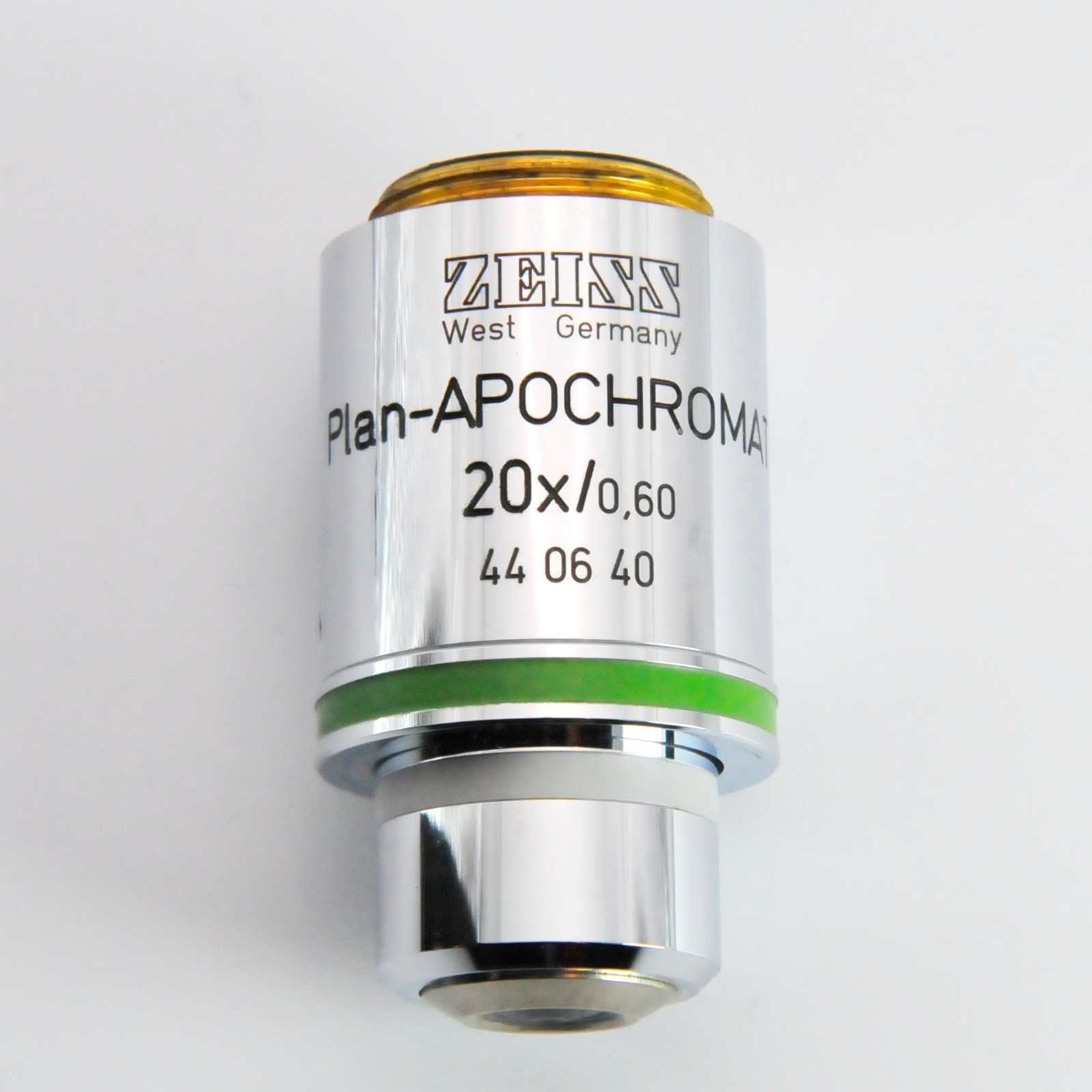 Zeiss 20x Plan-Apochromat NA0.60 Infinity Correcte Objective Lens 44-06-40
