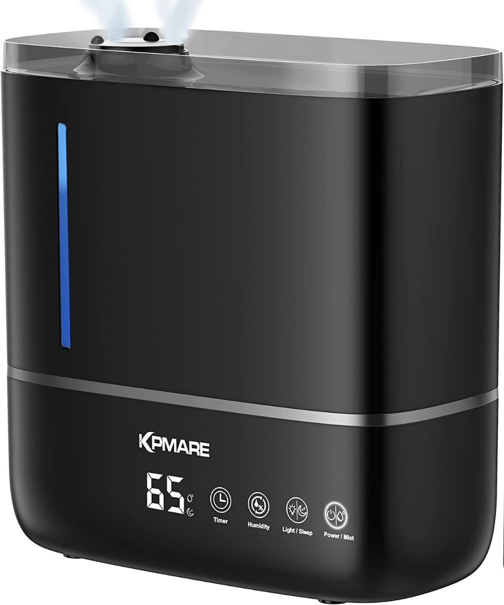 KPMARE HJ2101 Ultrasonic Top Fill Air Humidifier Auto Shut for Baby Room-no R...