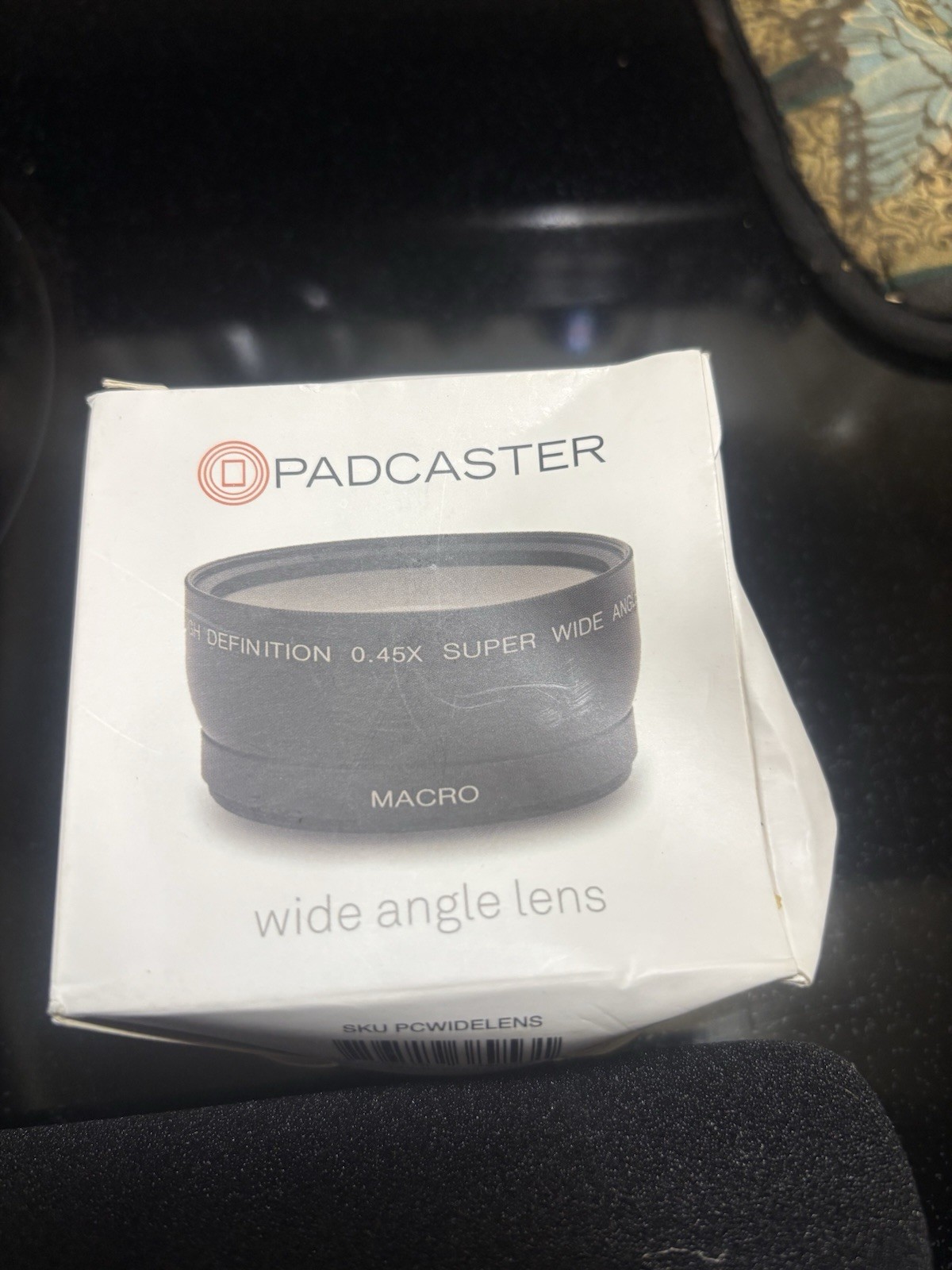 Padcaster Unidirectional Microphone USB-C, LED Light, Wide Angle Lens Bundle