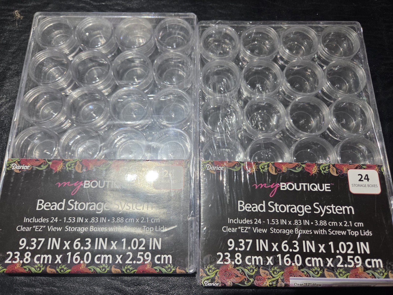 2 My Boutigue Bead Storage System