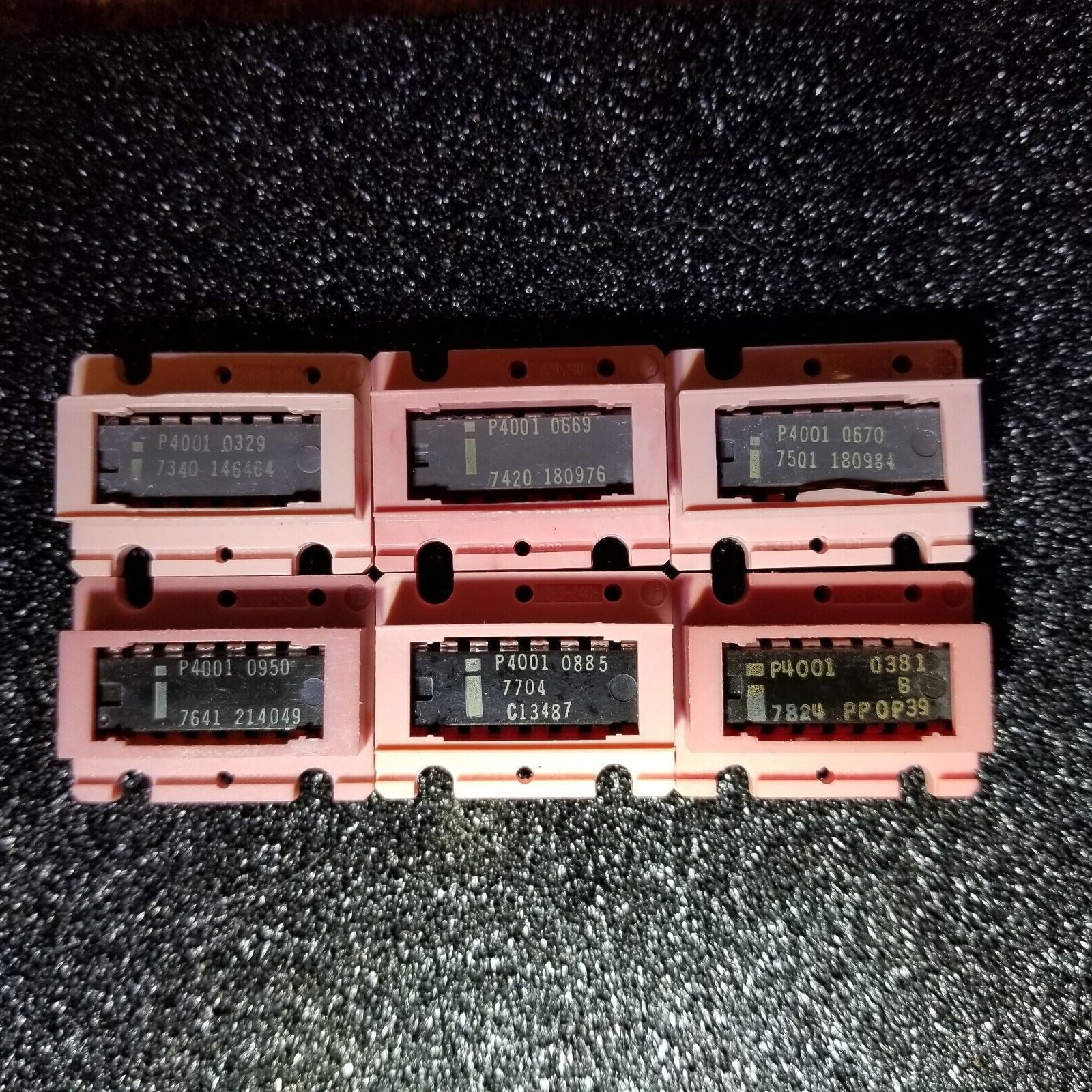 P4001 Intel MCS-4 73,74,75,76,77,78 date codes, Unused USA stock, (6pcs)