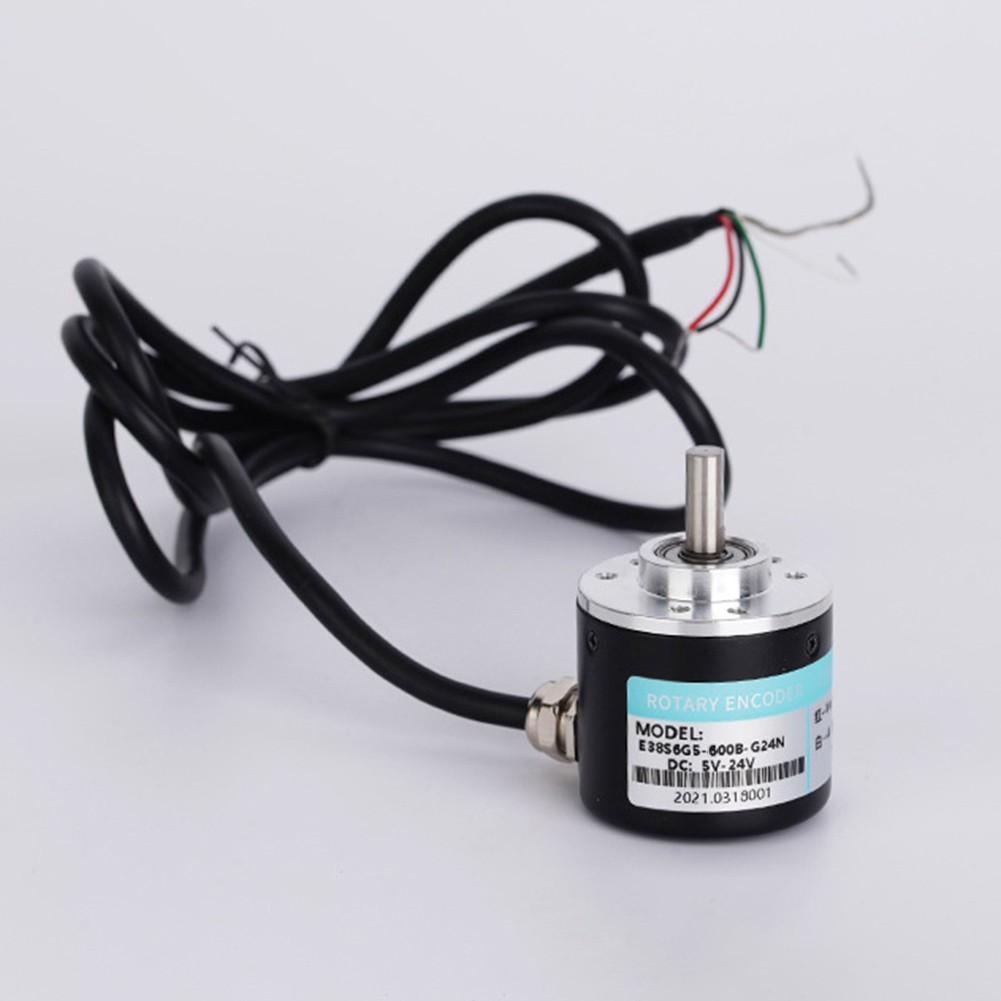 Dual Phase Rotary Encoder 600PR DC 5V 24V for CNC Robotics and Automation