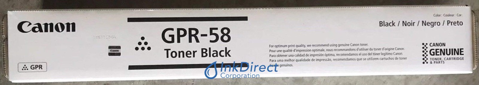 Genuine Canon 2182C003AA GPR-58 Toner Cartridge Black