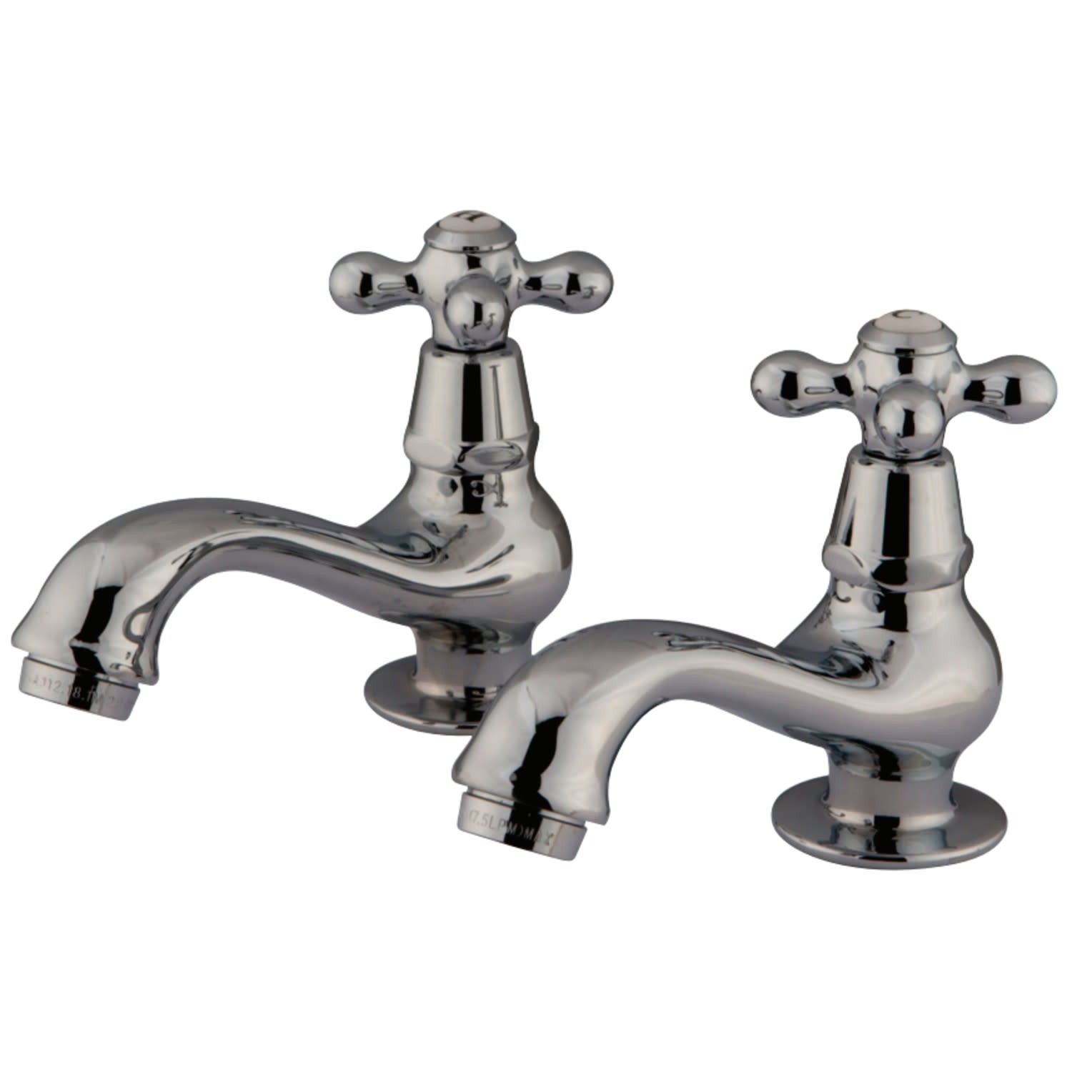 Kingston Brass KS110.AX Heritage 1.2 GPM Basin Tap Faucet - Chrome