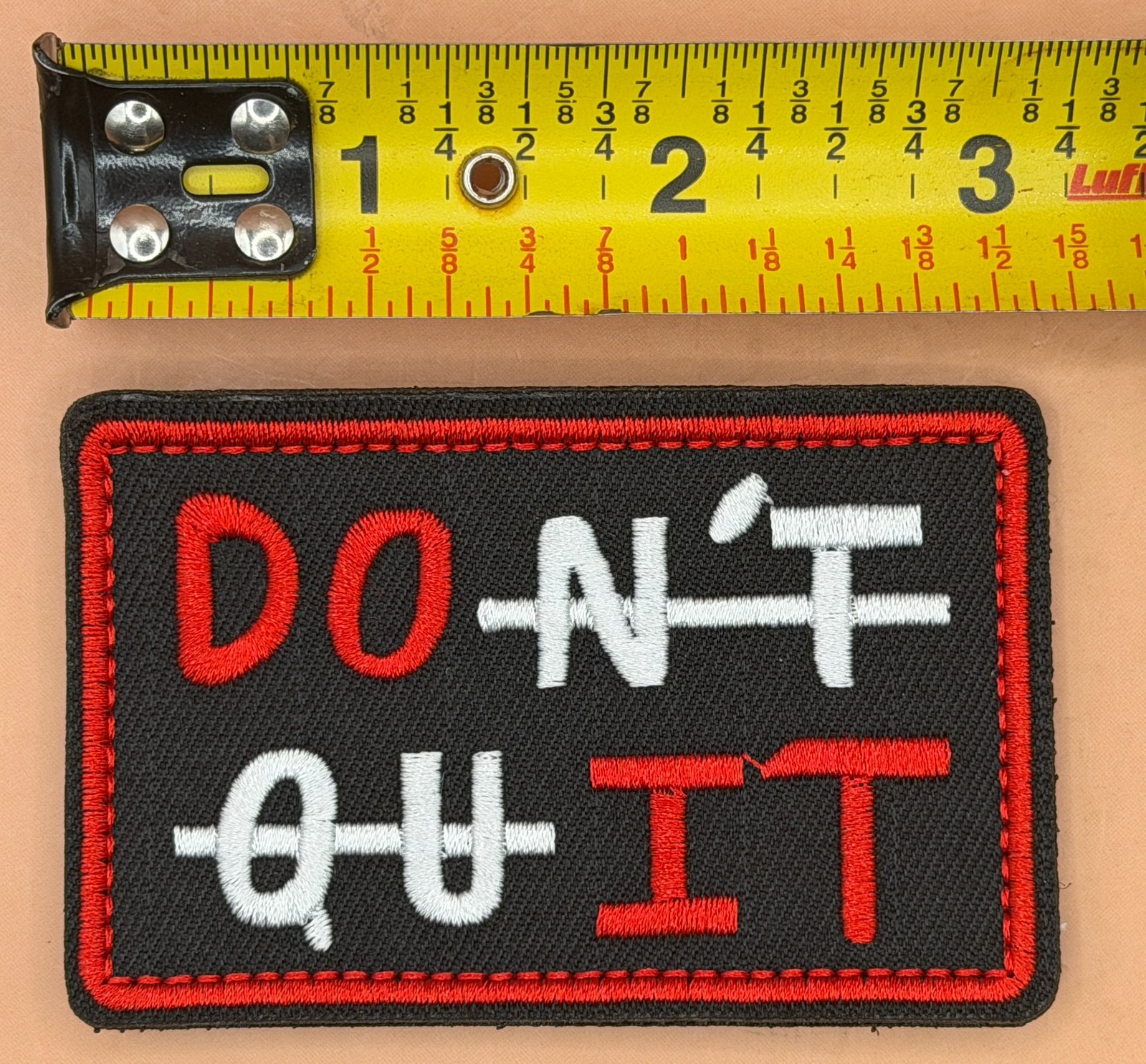 DON'T QUIT |Plate Carrier Patch TACTICAL