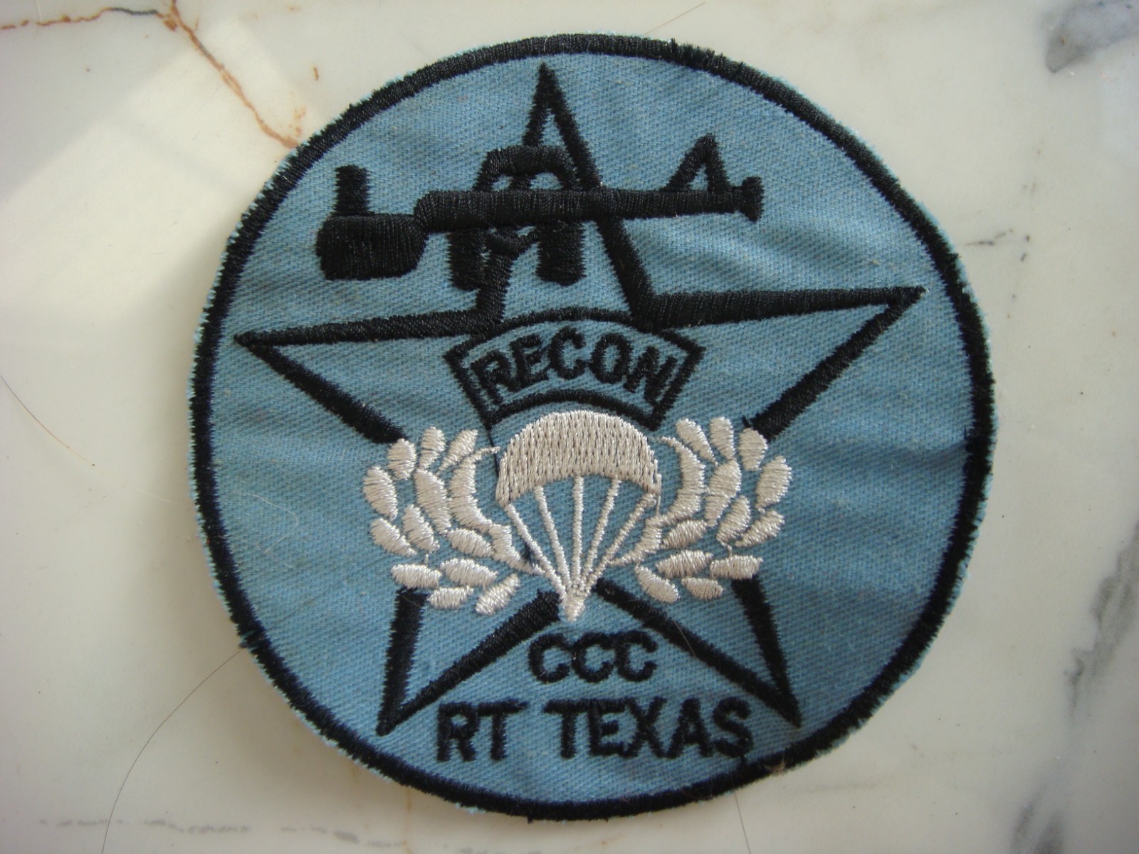 US 5th SF GROUP MACV-SOG RT TEXAS CCC, VIETNAM WAR PATCH