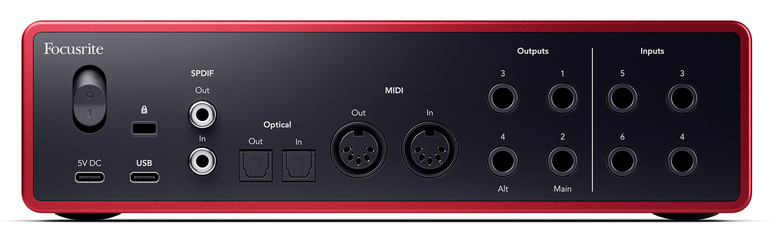 Focusrite SCARLETT 16I16 4G 4th Gen Audio Recording Interface+Studio Microphone