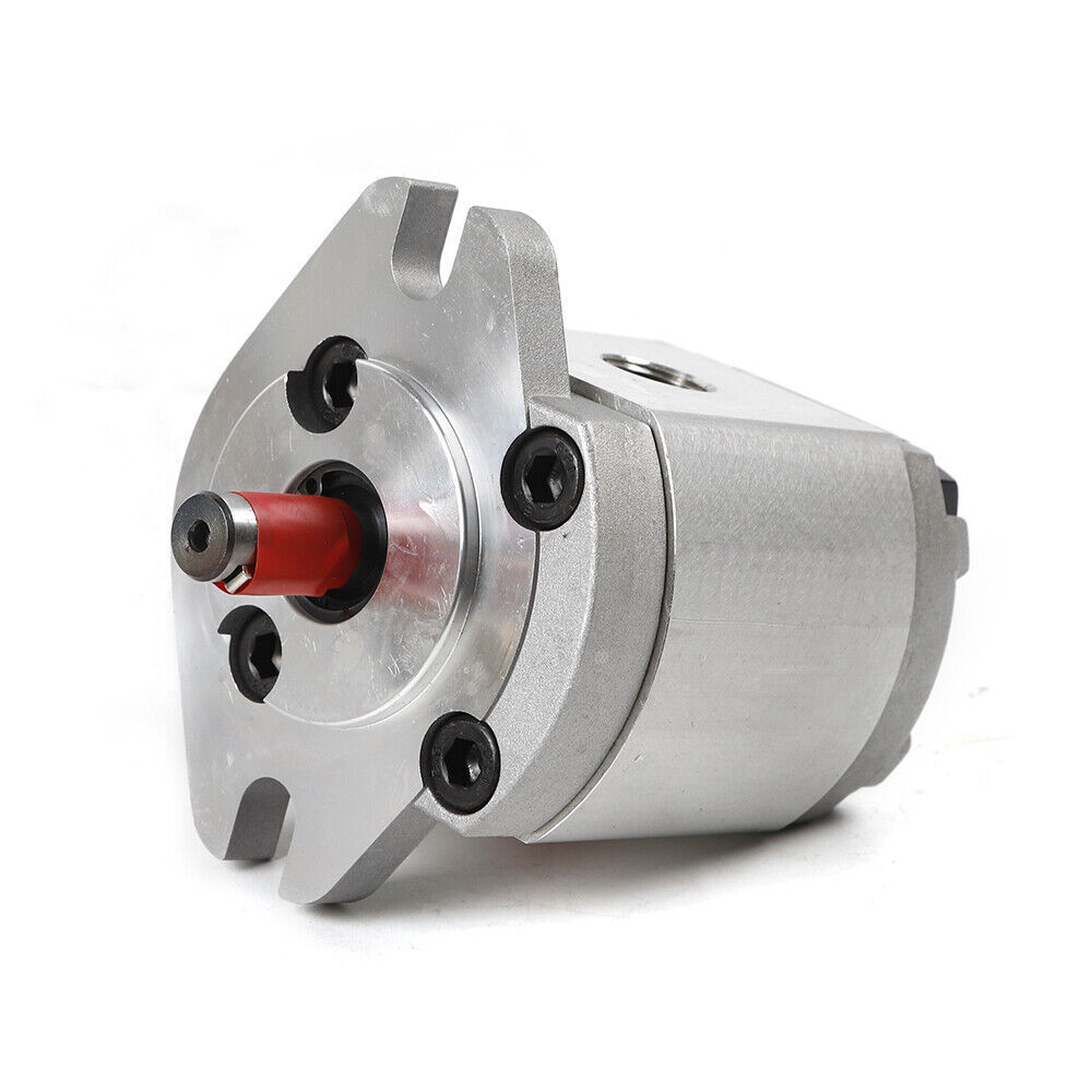 Mini High Pressure Hydraulic Gear Pump SAE Flat Key 6ML/R