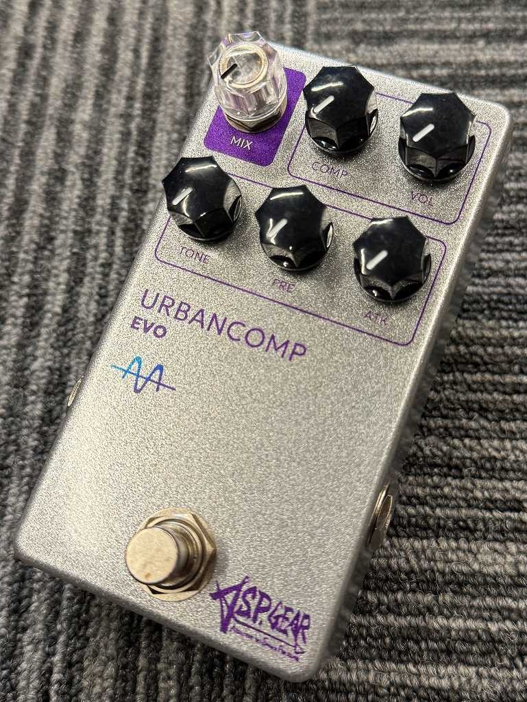 ASP GEAR Urbancomp EVO Compressor Guitar Effects Pedal Used