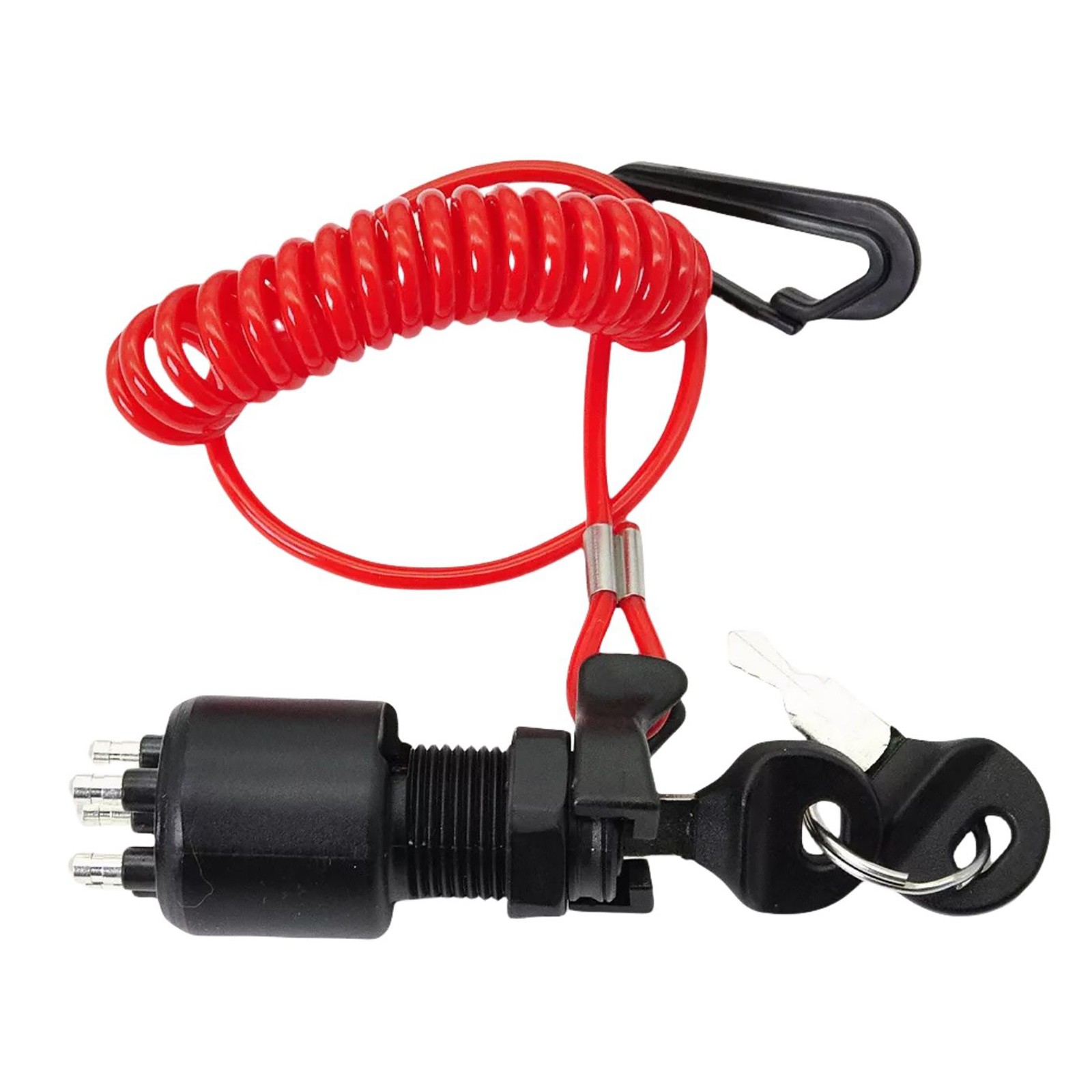 5005801 Ignition Switch With Safety Lanyard Keys Replacement for BRP Boat