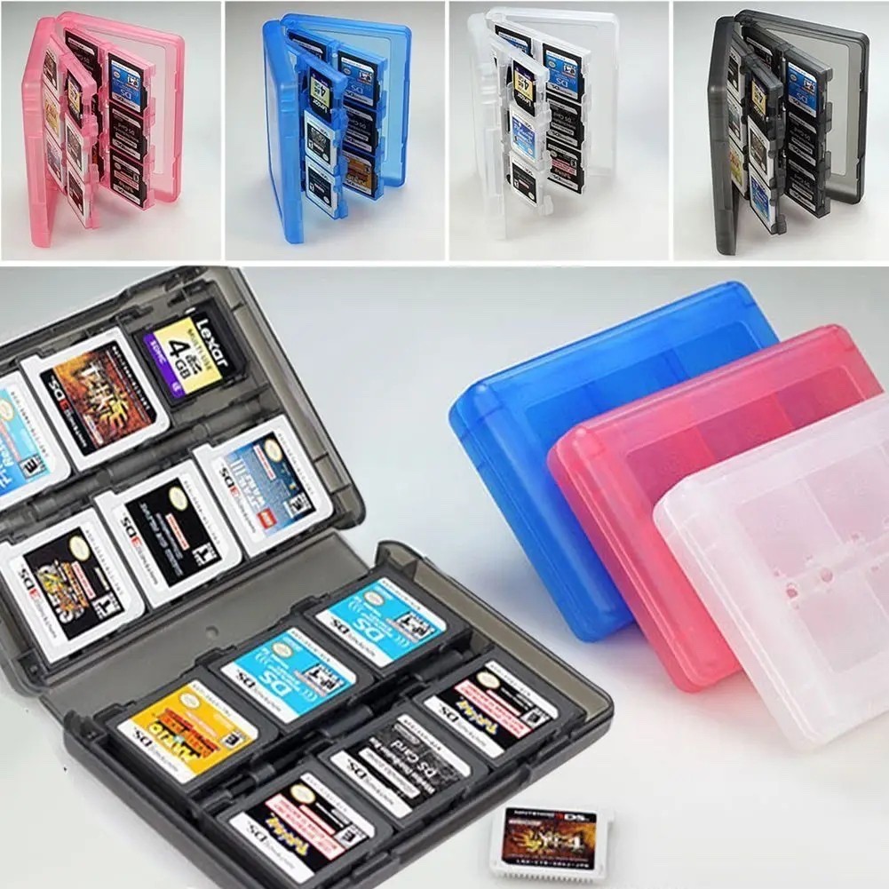 New 28 in 1 Game Card Case Holder Cartridge Box For Nintendo DS 3DS XL LL DSi MT