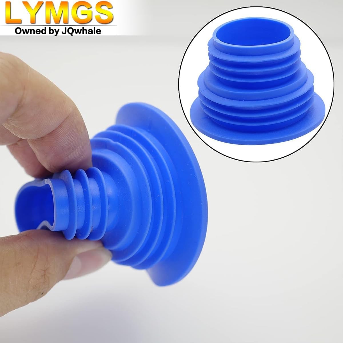 Universal Fit Drain Pipe Hose Silicone Plug, Washing Machine Blue,white,black