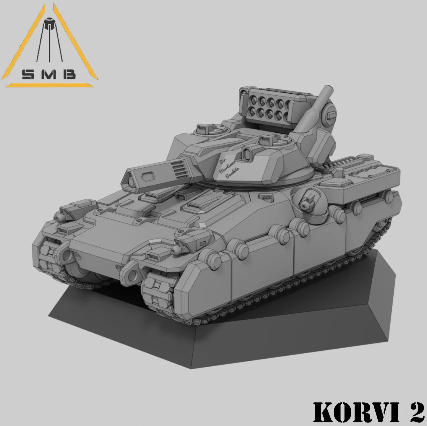 Korvi 2 x2 - Alternate Battletech Model - By Sir Mortimer Bombito
