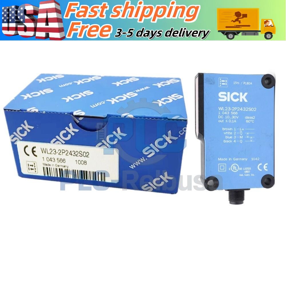 US FREE TAX  SICK WL23-2P2432S02 WL232P2432S02 1043566 Photoelectric