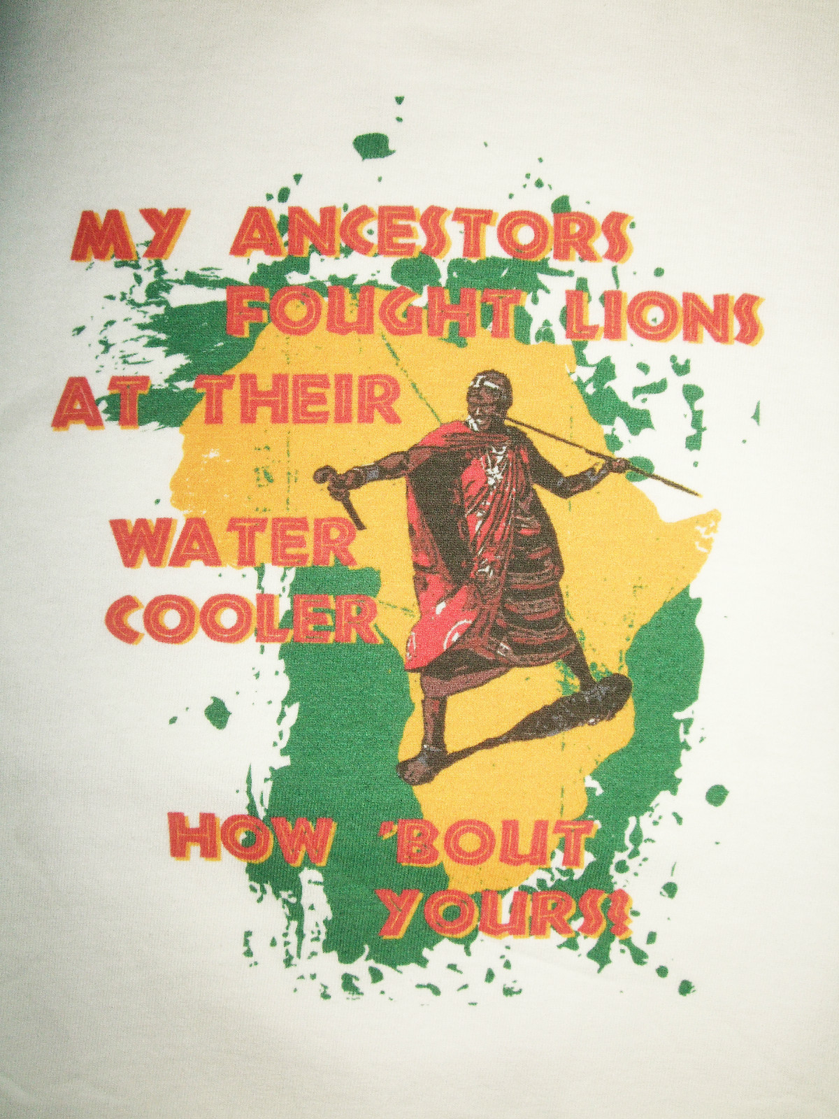 Black History Maasai Masai Tee Adult XL African American Ancestors T new ataz1