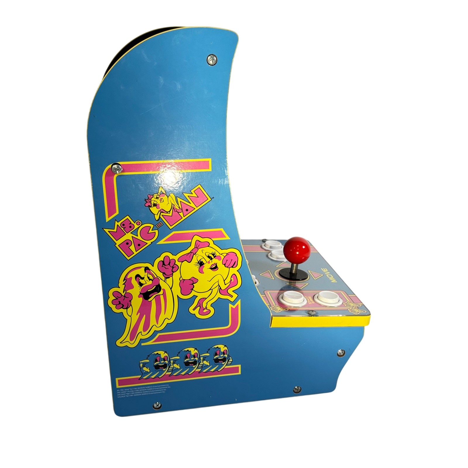 Arcade1Up 8261 Ms. Pac-Man Counter-Cade Arcade 4-Game Mini Machine