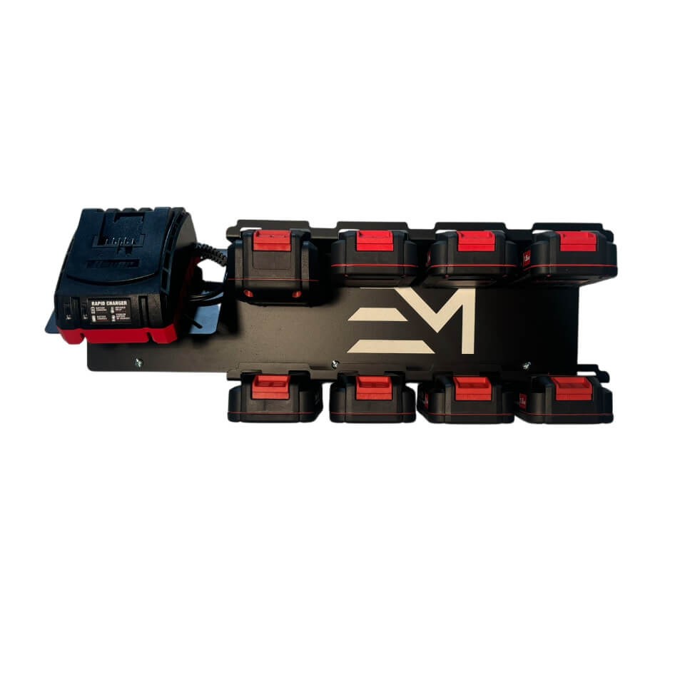 Bauer 20v Battery Organizer Charging Station