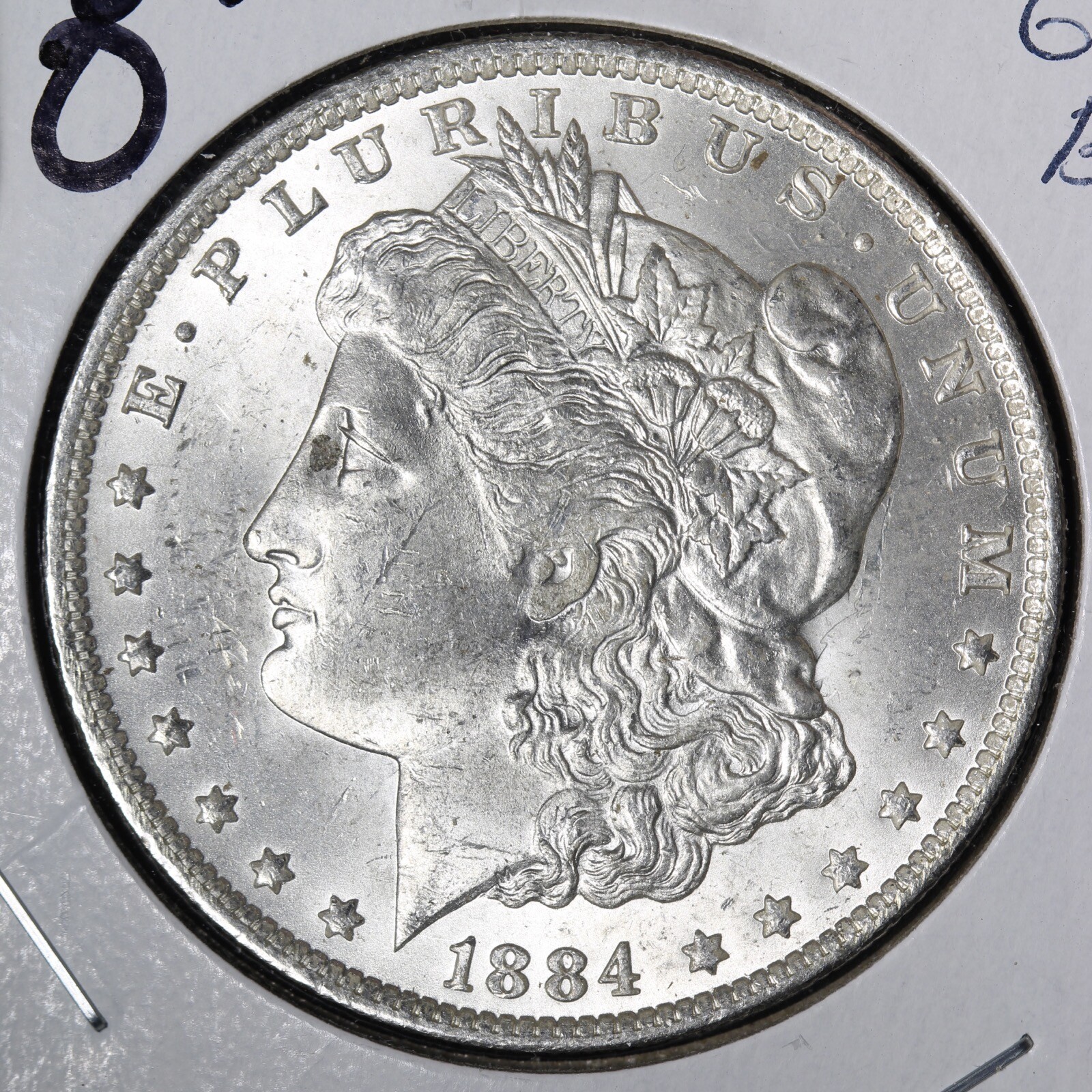 1884-O Morgan Silver Dollar GEM BU UNCIRCULATED MS E984
