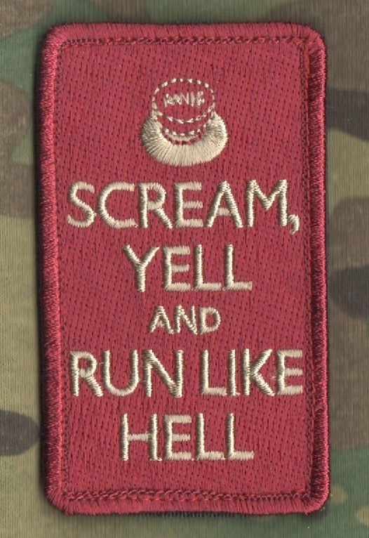 CJSOTF-A ANA COMMANDOS MARSOC SEAL SAS KEEP CALM vêlkrö DD PATCH: GO SQUATCHIN'