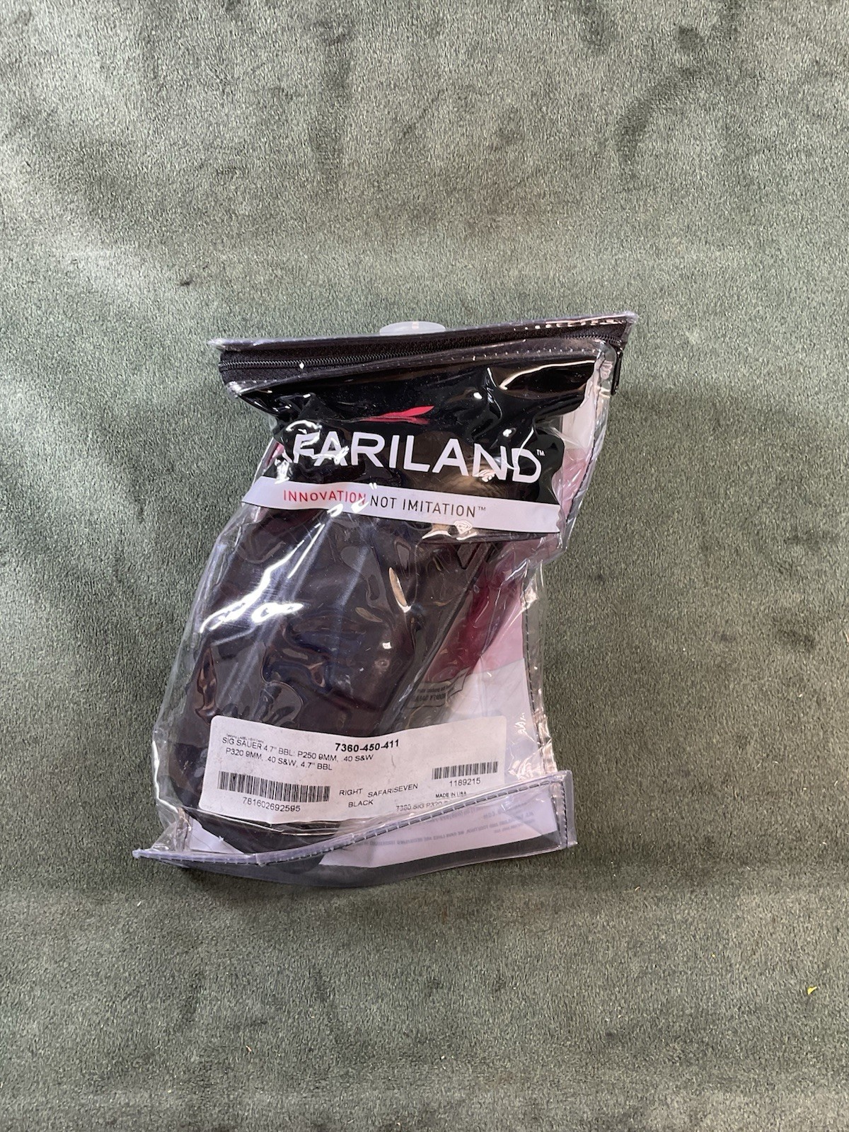 Safariland Kydex Duty Holster 7360–450 RH
