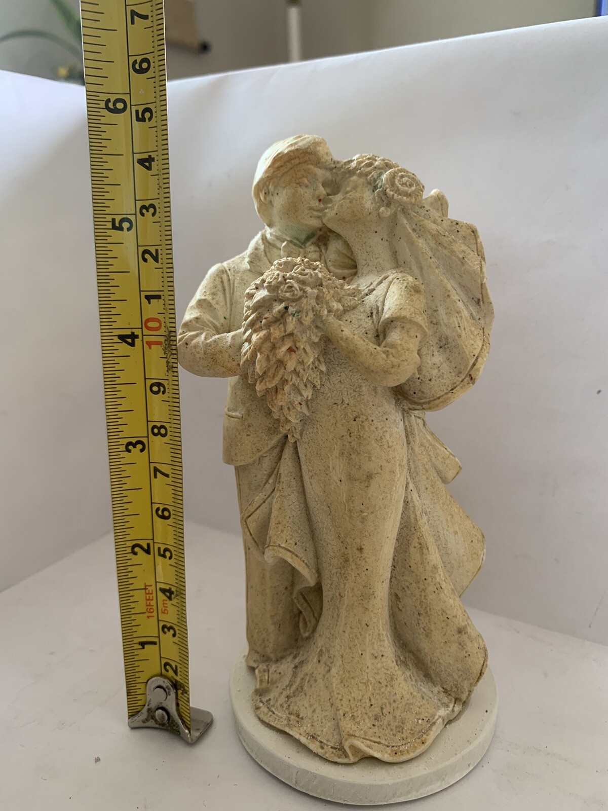 LATEX RUBBER MOLD YKM-L5002 Bride & Groom, Plaster, Concrete  MADE IN USA