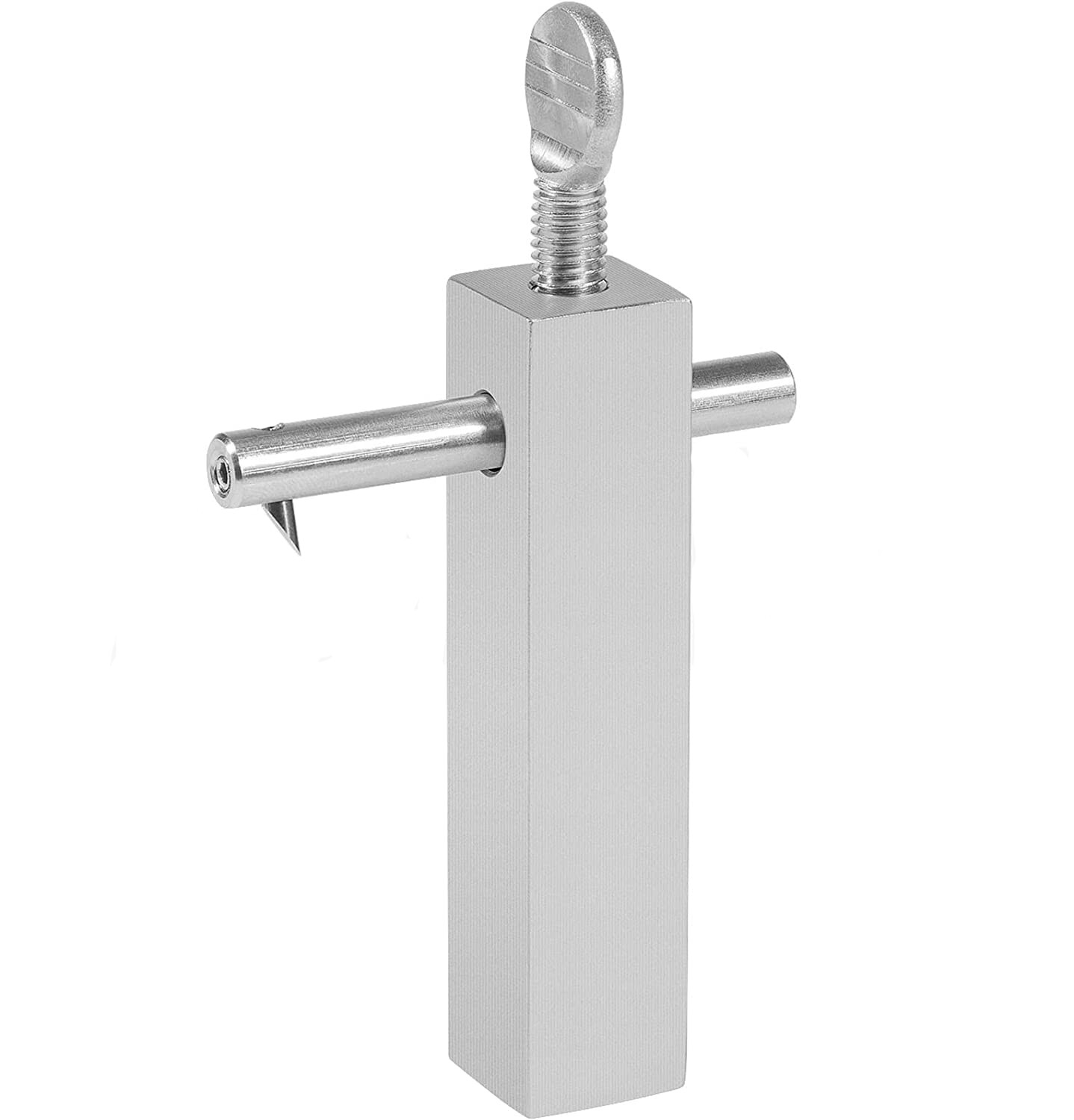 Knife Maker's Center Scribe with Adjustable Carbide Tip for Marking Center Lines