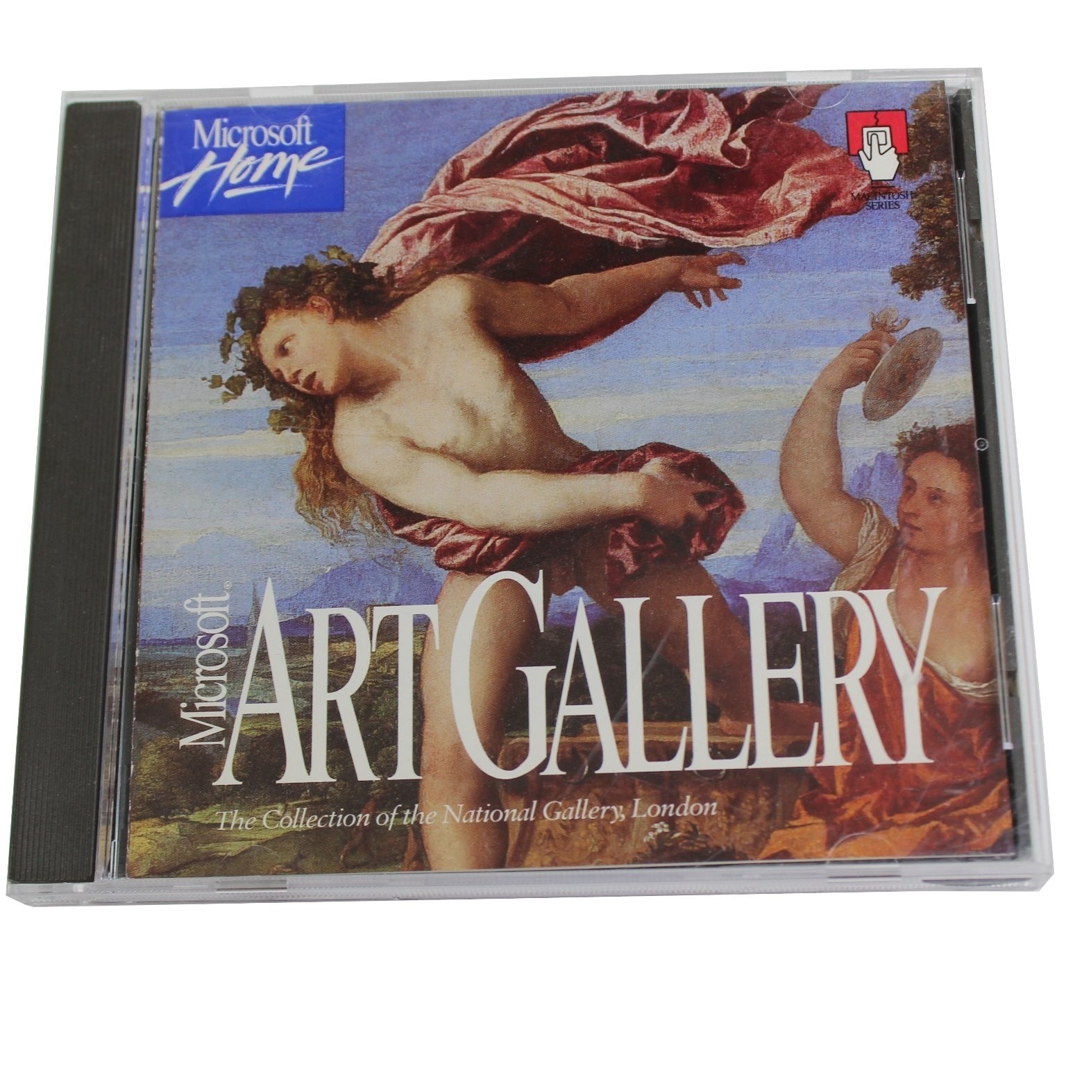 Microsoft Art Gallery CD-ROM Software Macintosh 1993 National Gallery London