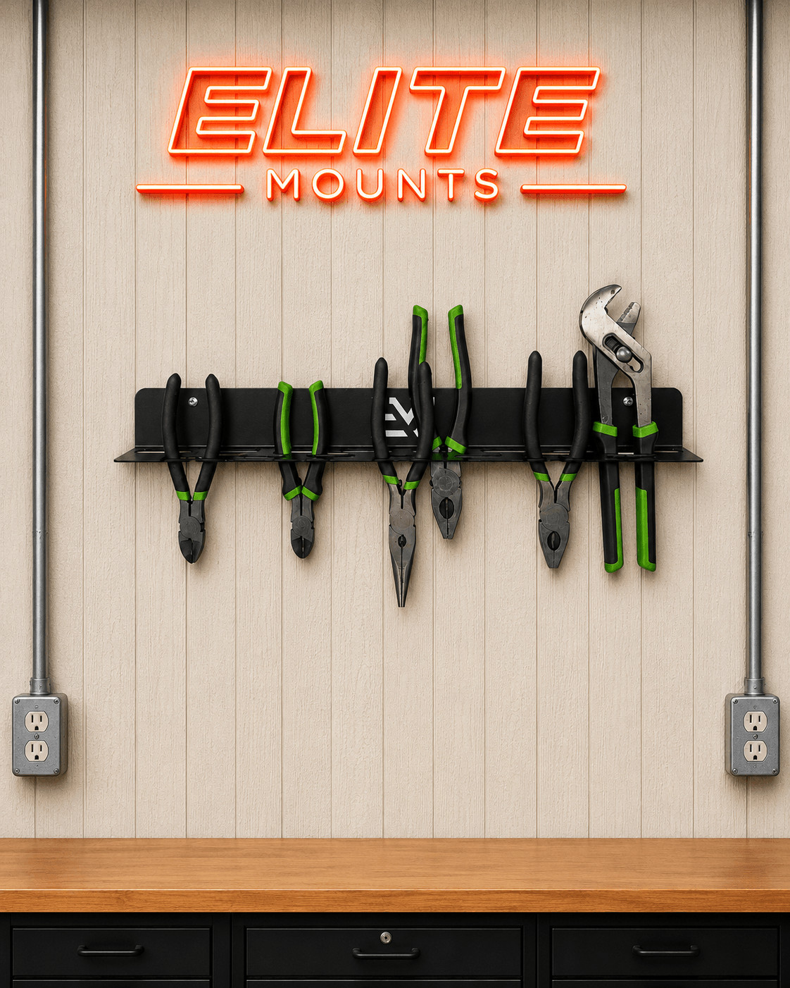 Pliers Organizer Rack