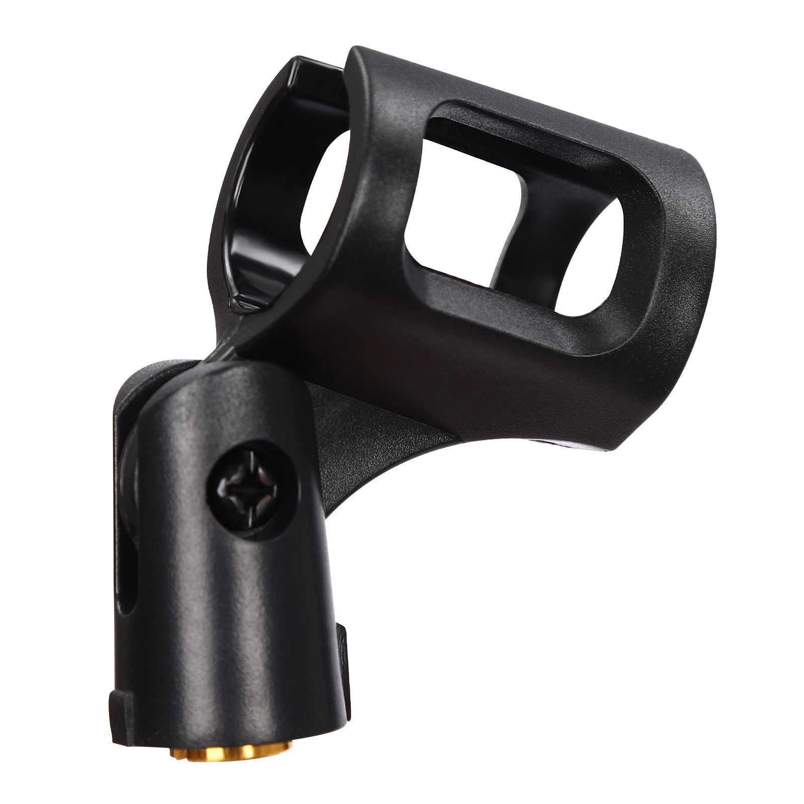4 Pcs Adjustable Microphone Clip Holders for Wired/Wireless Mics