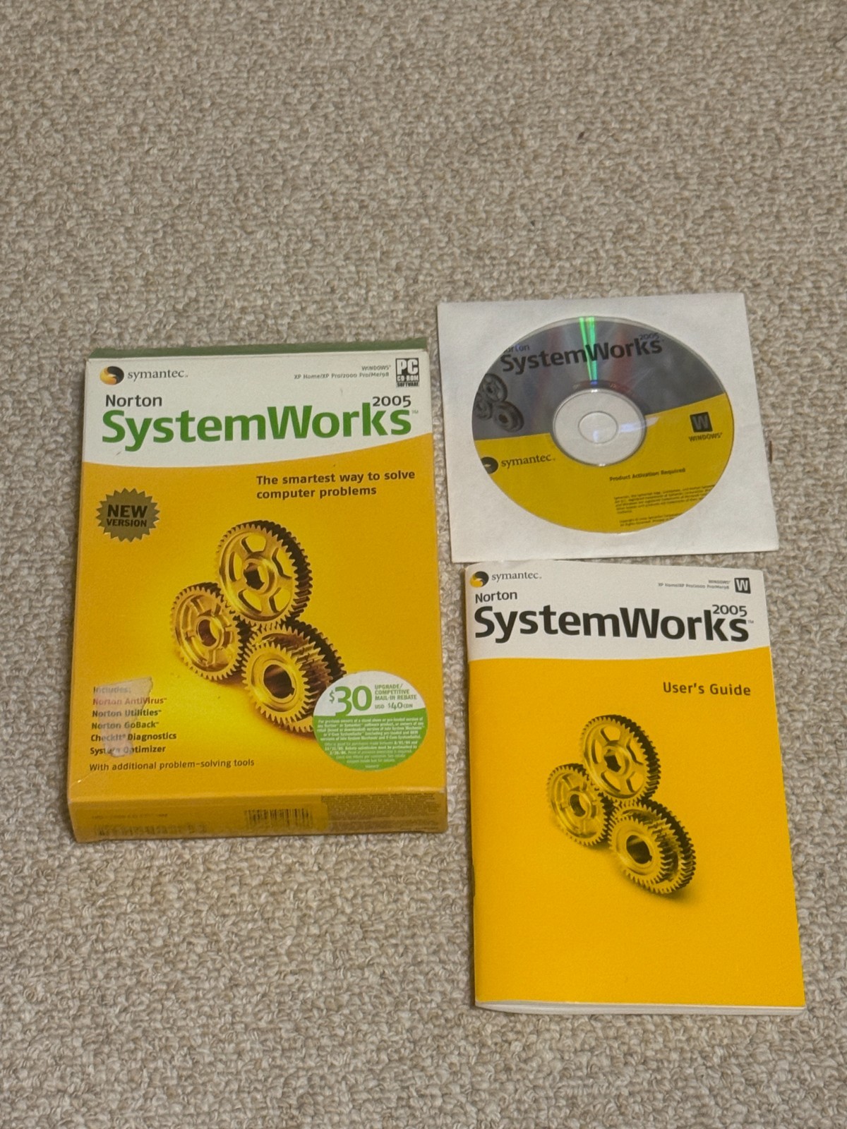 Symantec Norton SystemWorks 2005 with Box and Manual