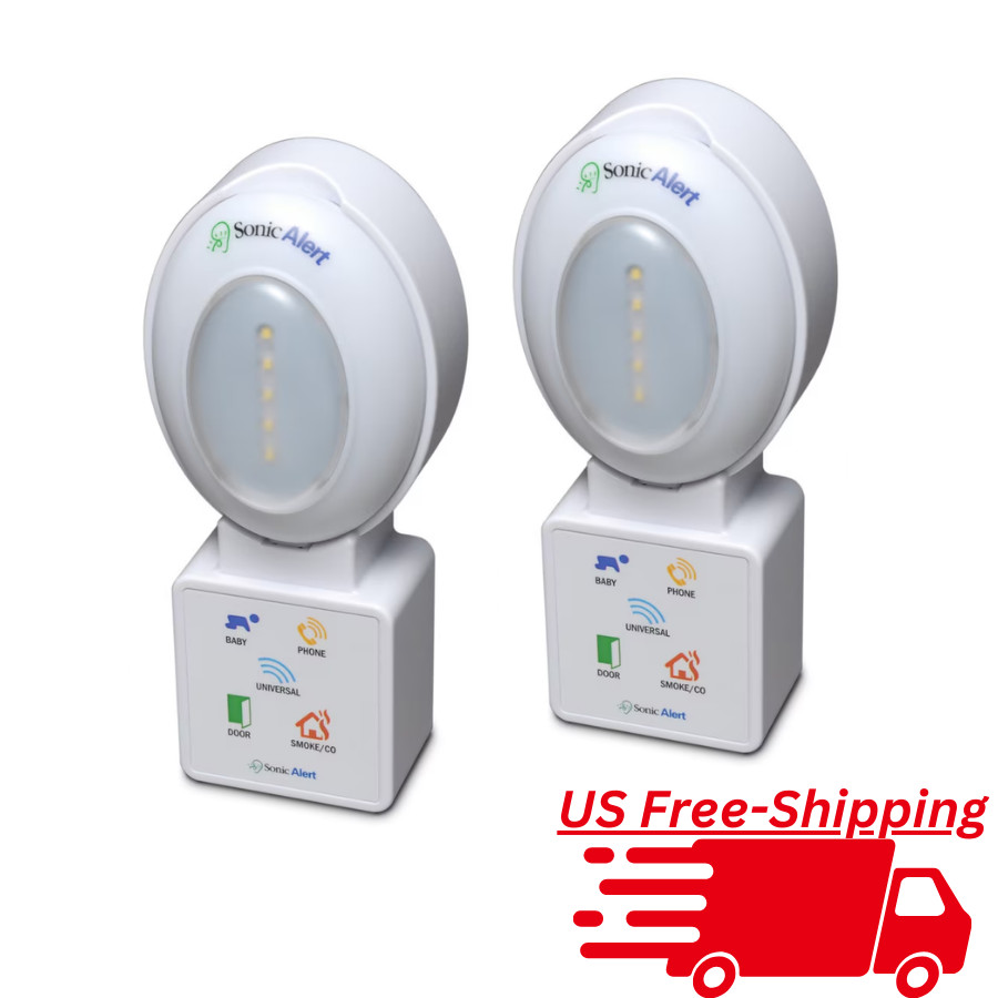 Sonic Alert HomeAware Blink LED Receiver | Free Shipping | Pack Of 2